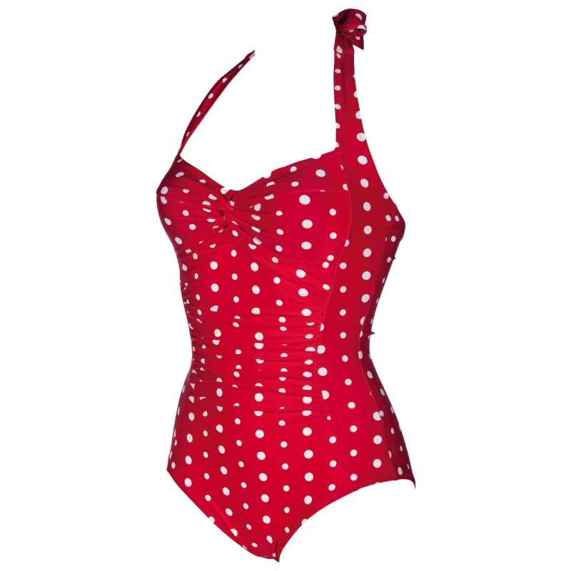 Costume Baie Femei Dots Halterneck