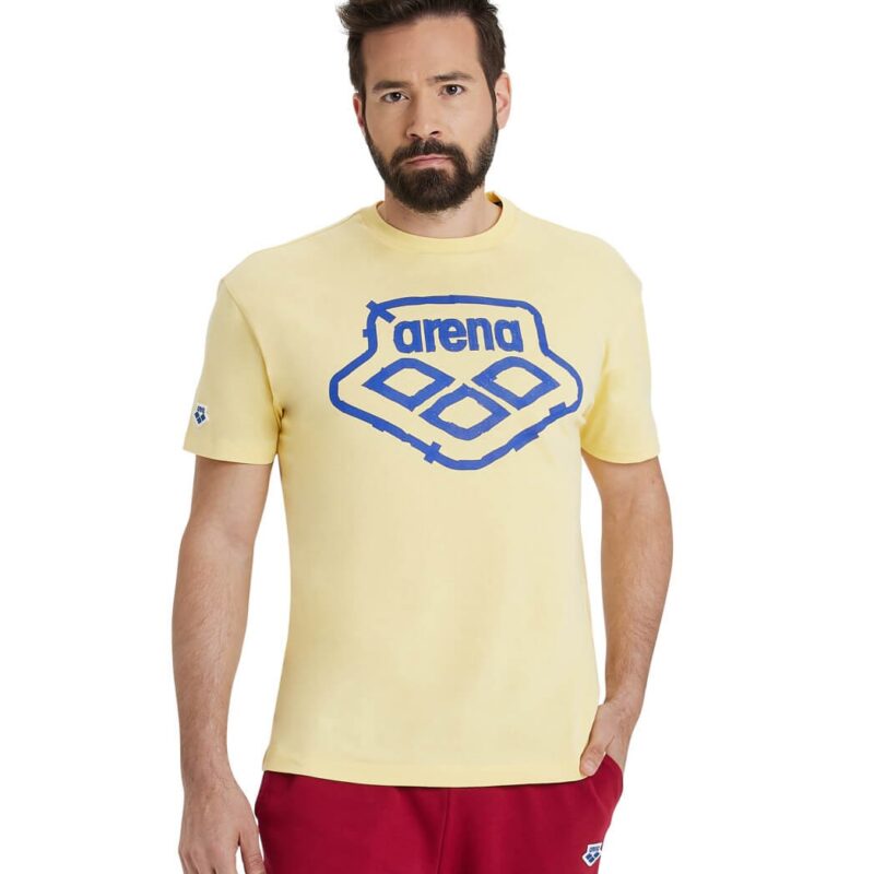 Tricou Bumbac Bărbați arena Uni T-Shirt 340