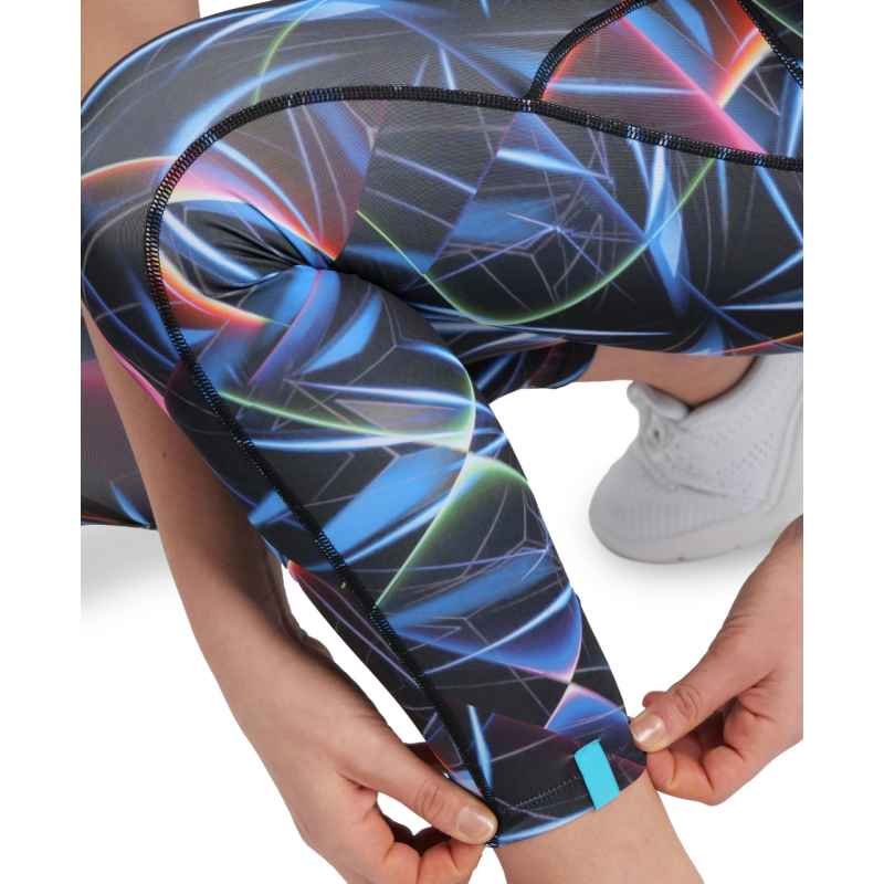 Pantaloni Femei Gym 7/8  Tight Panel Ao - imagine 4