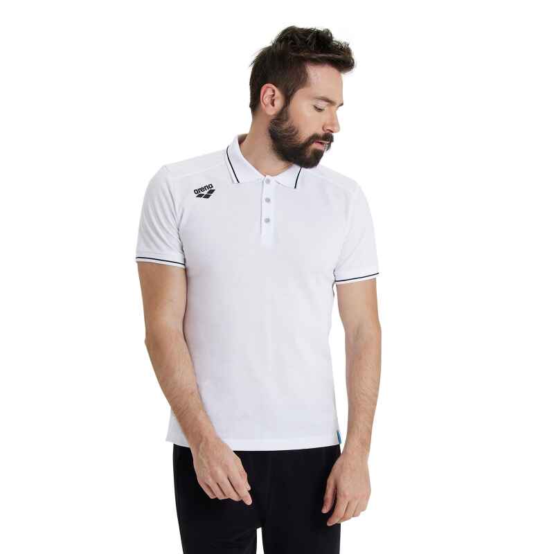 Tricou Bărbați Team Poloshirt Solid Cotton - imagine 2