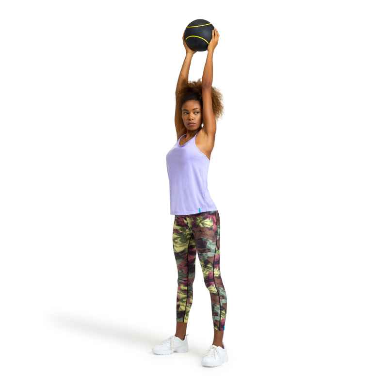 Pantaloni Femei W Gym 7/8 Tight Panel - imagine 4