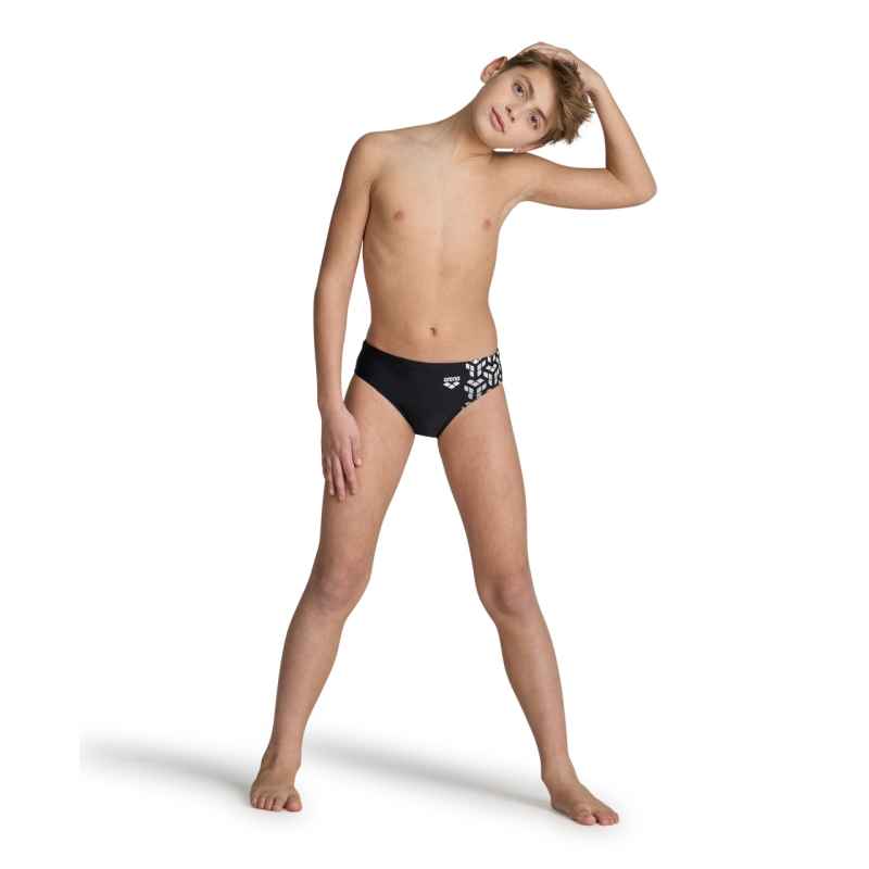 Costum Baie Baieti B  Arena Kikko Swim Briefs Graphic - imagine 4