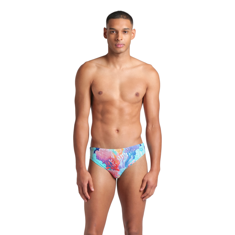 Costum baie barbati M Swim Briefs Allover