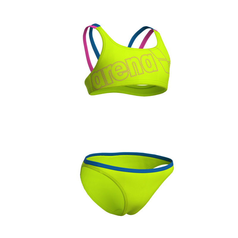 Costum de baie fetite G  Logo Swimsuit Two Pieces - imagine 3