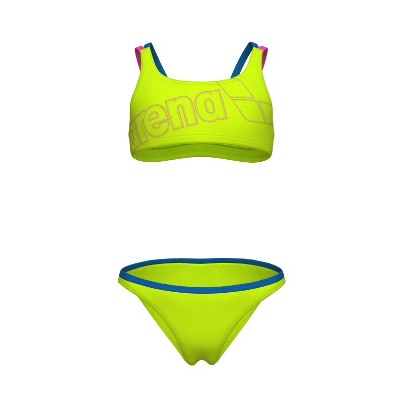 Costum de baie fetite G  Logo Swimsuit Two Pieces - imagine 4