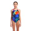 Costum baie fete G Spray Paint Swimsuit Swim Pro Back
